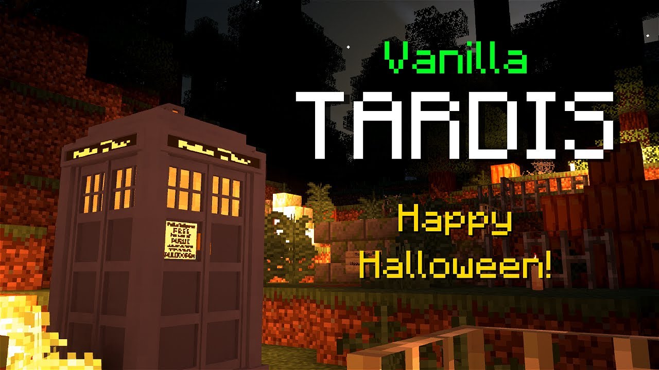 [Vanilla Minecraft TARDIS 1.19] Happy Halloween!