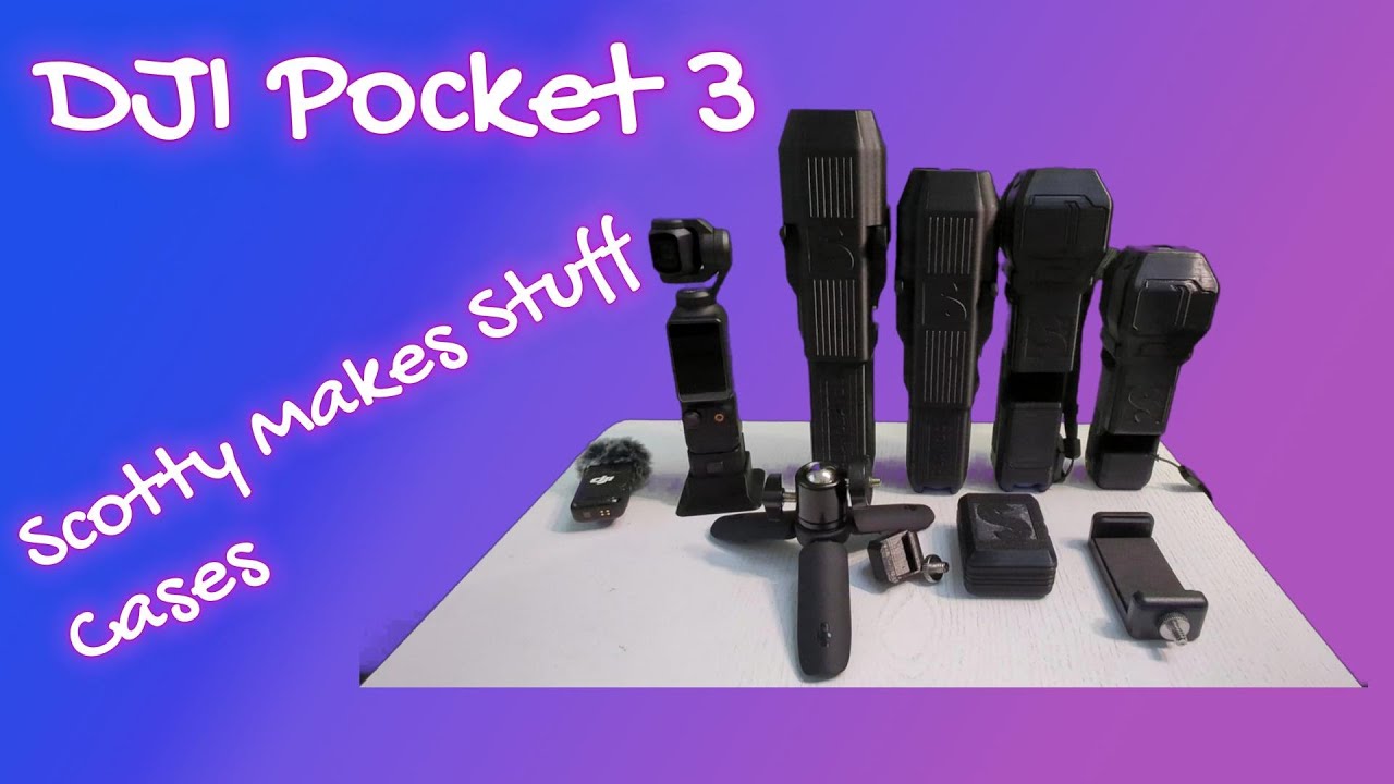 DJI Pocket 3 - Scotty Makes Stuff Pro Case - beste Cases für den Pocket