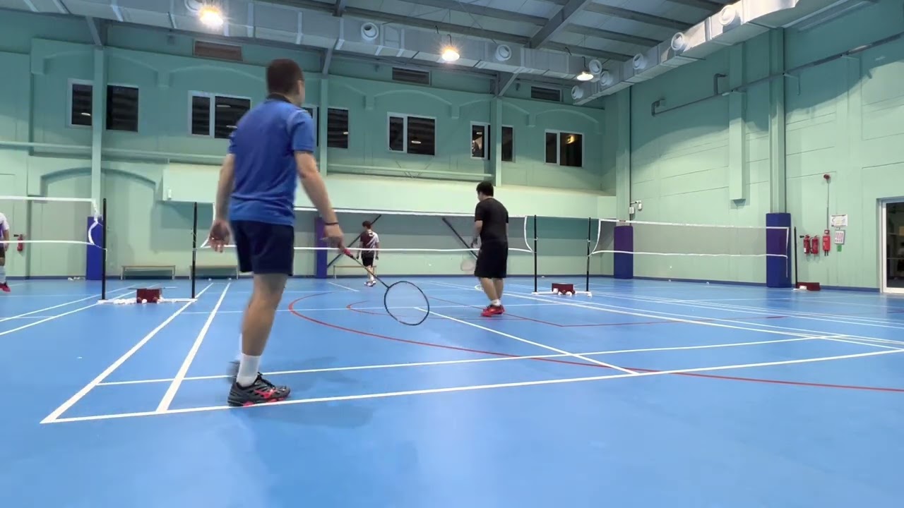 Solid Badminton Club Dubai | Karl Paul vs Jayvee/PB