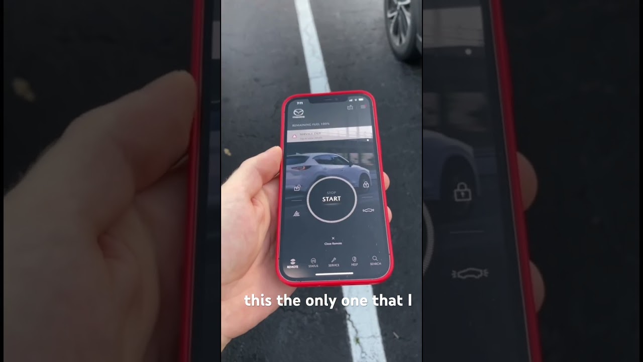 Really, Mazda? 🤦🏼&zwj;♂️ #mazda #fail #pointless #remotestart #mymazda #baddesign #smarthome