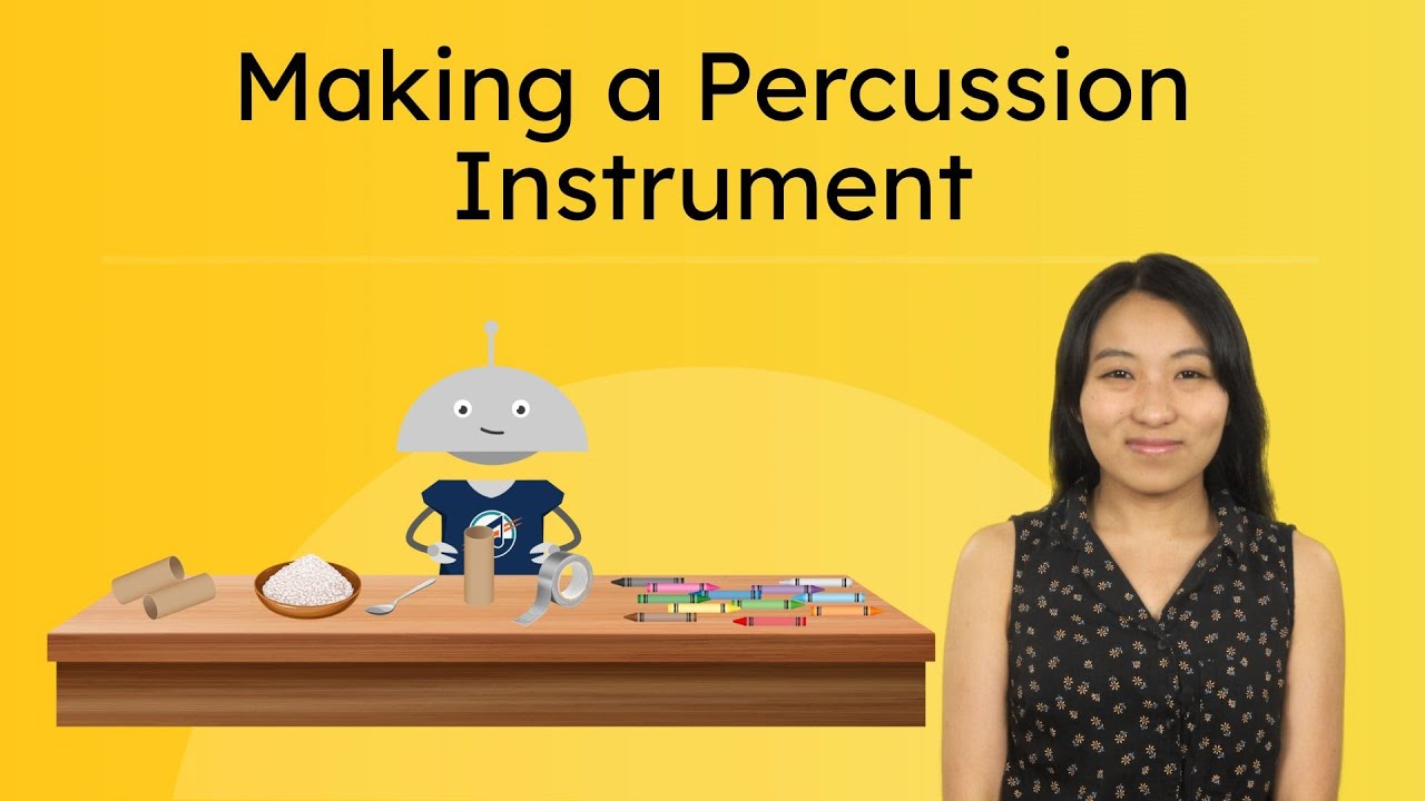 Making a Percussion Instrument - Use Common Household Items To Make A Shaker