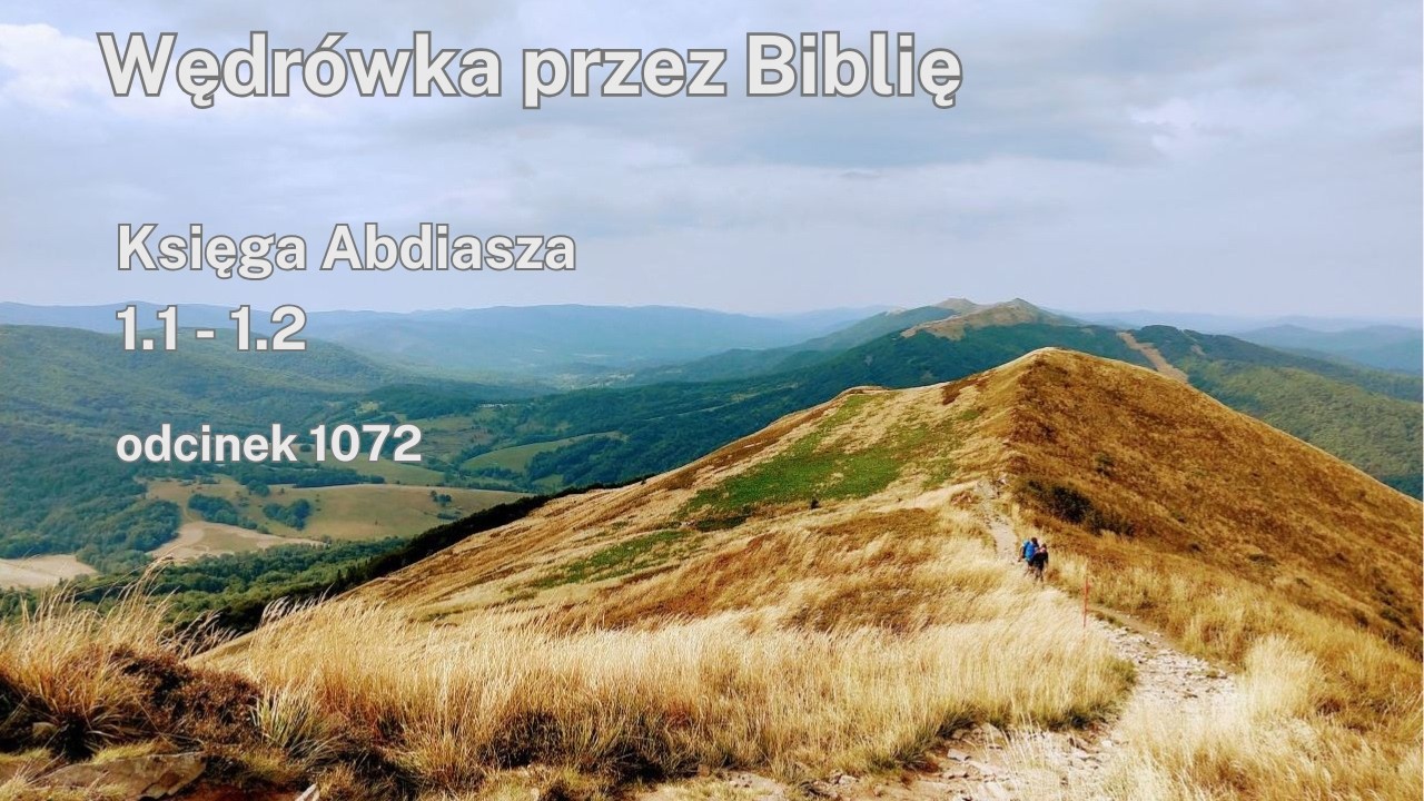 1072 Księga Abdiasza 1.1 -  1.2
