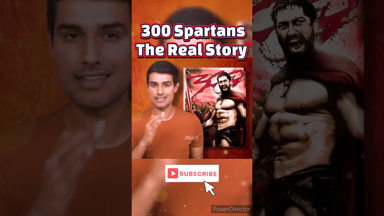 300 Spartans - The Real Story | Dhruv Rathee #shorts #youtubeshorts