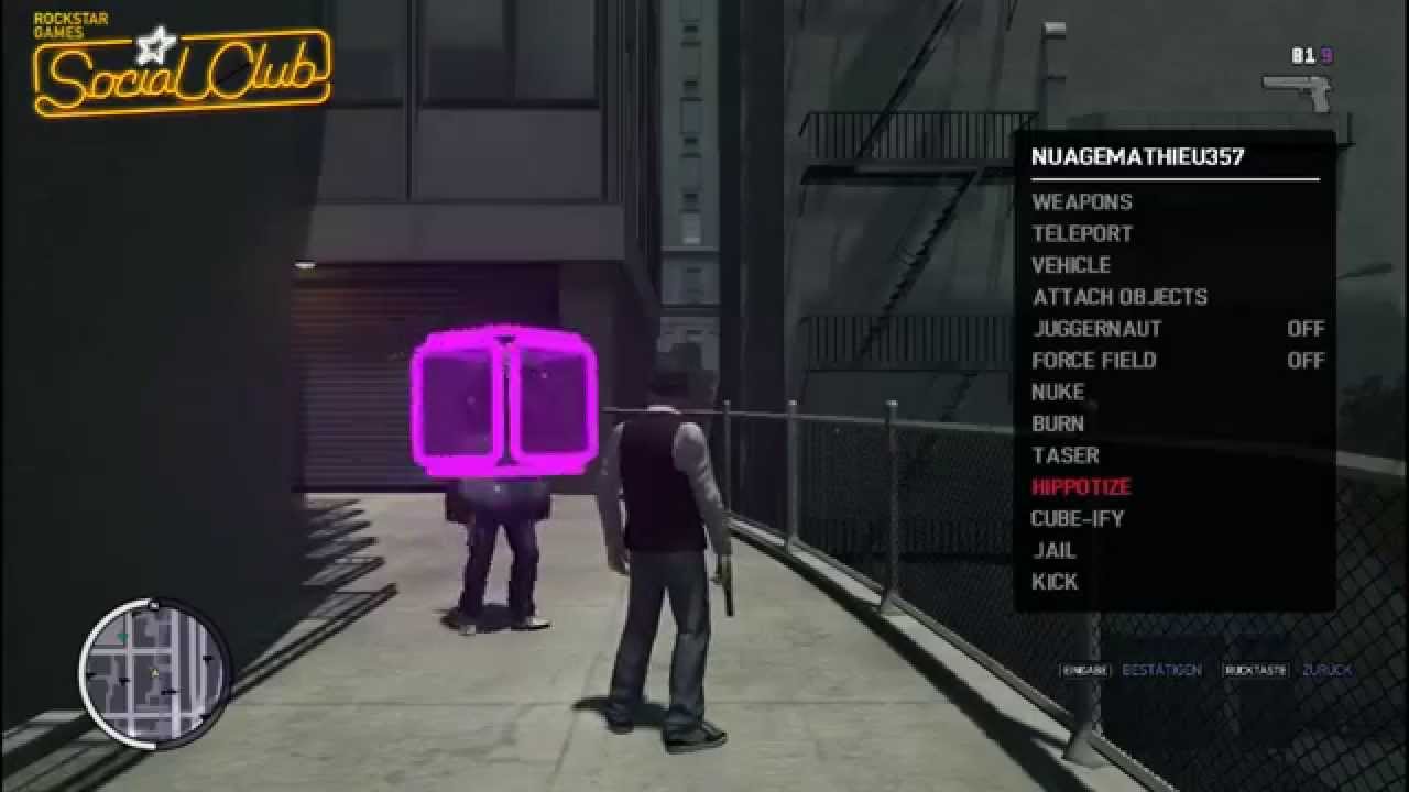 GTA 4 PC Online Player Mod Menu