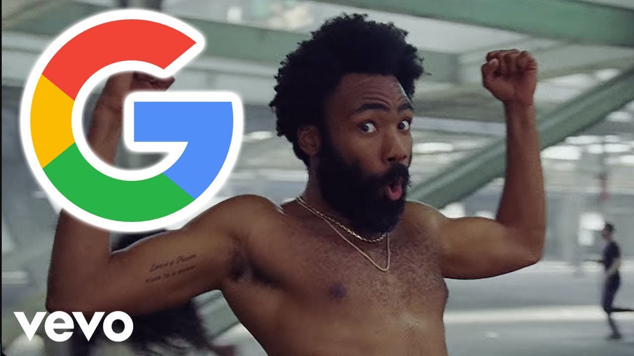 Childish Gambino - This Is America but every word is a google image
