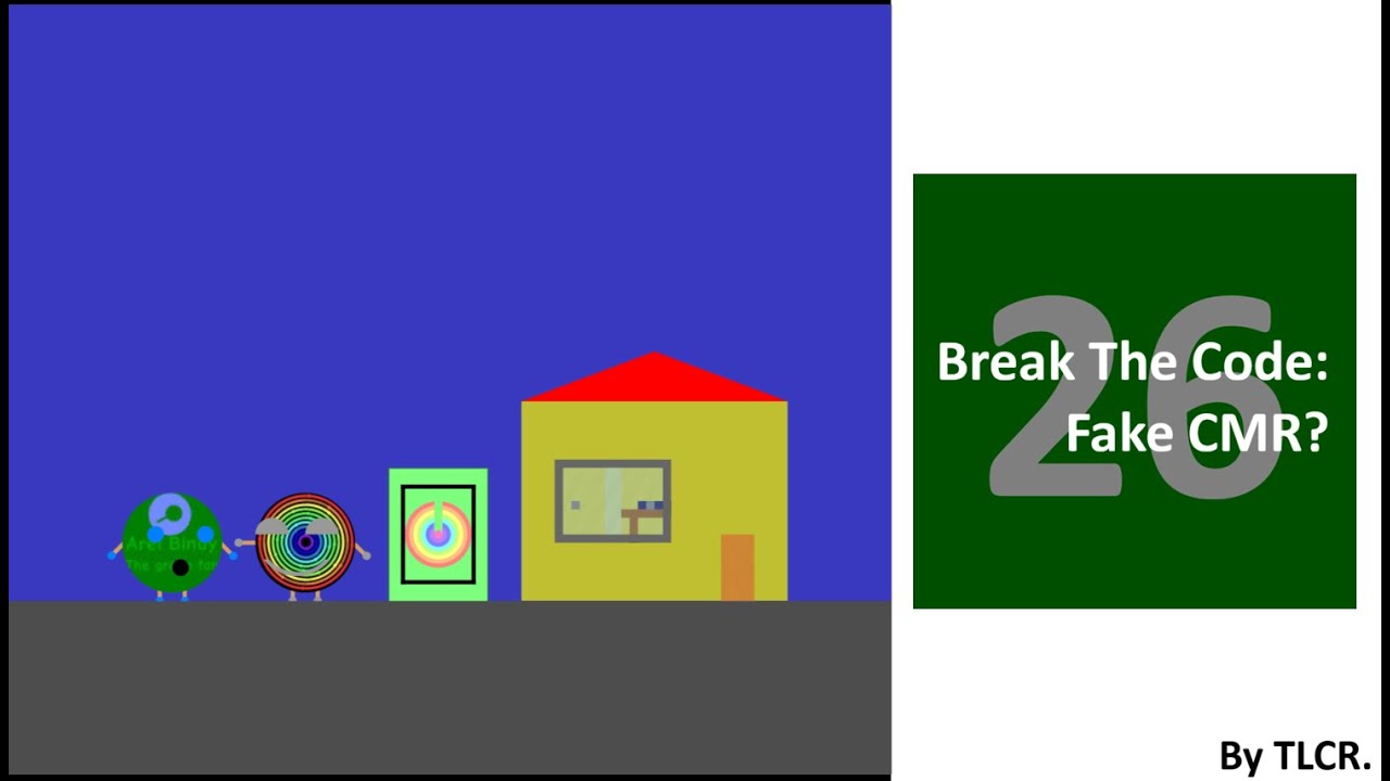 Break The Code: Fake CMR? (Break The Code series)| Algodoo Marble Race.