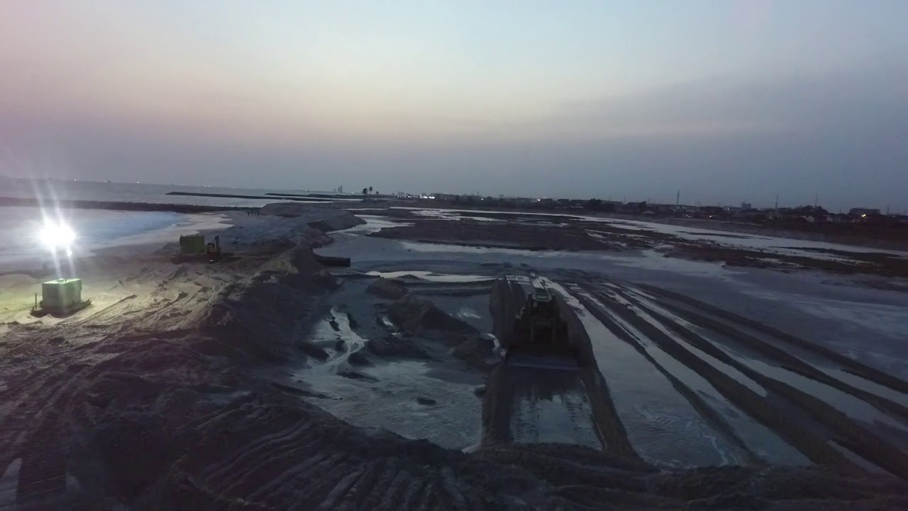 Sand Dredging - Beginning - April 2017