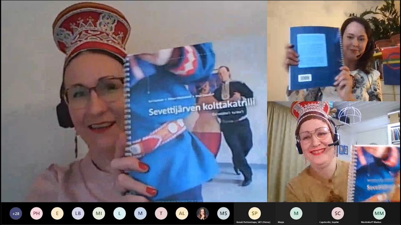 Sevettijärven kolttakatrilli -kirjan julkistamistilaisuus verkossa 6.2.2022