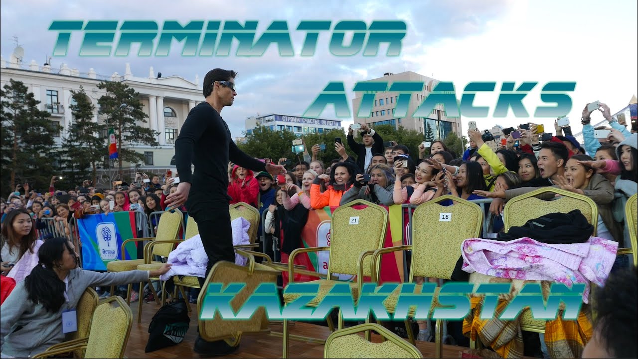 A Real  Life Terminator Attacks Kazakhstan