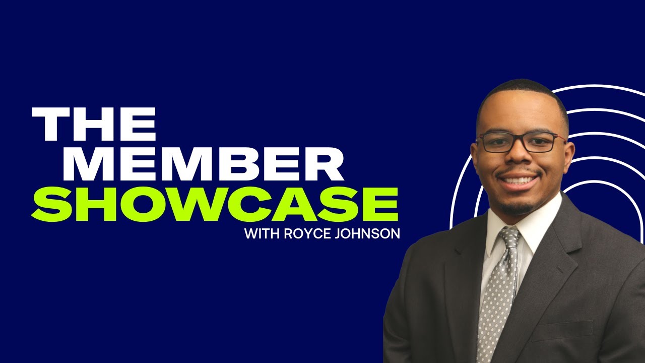 The Member Showcase with Royce Johnson | Digital Marketing Institute