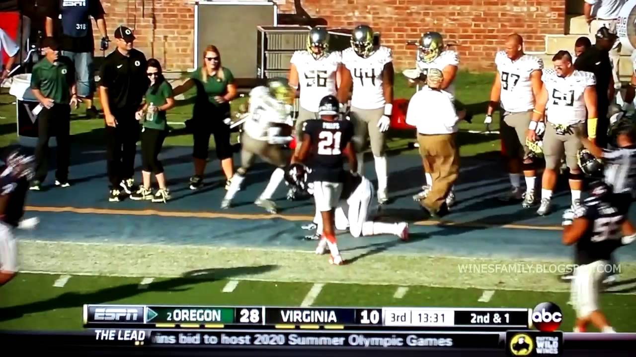 Oregon Highlights vs Virginia 9/7/2013