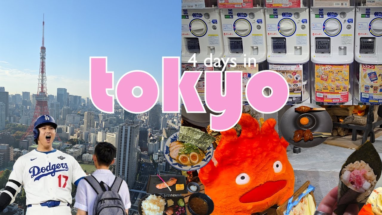 Tokyo, Japan Vlog 🗼| omakase, gashapon & exploring!