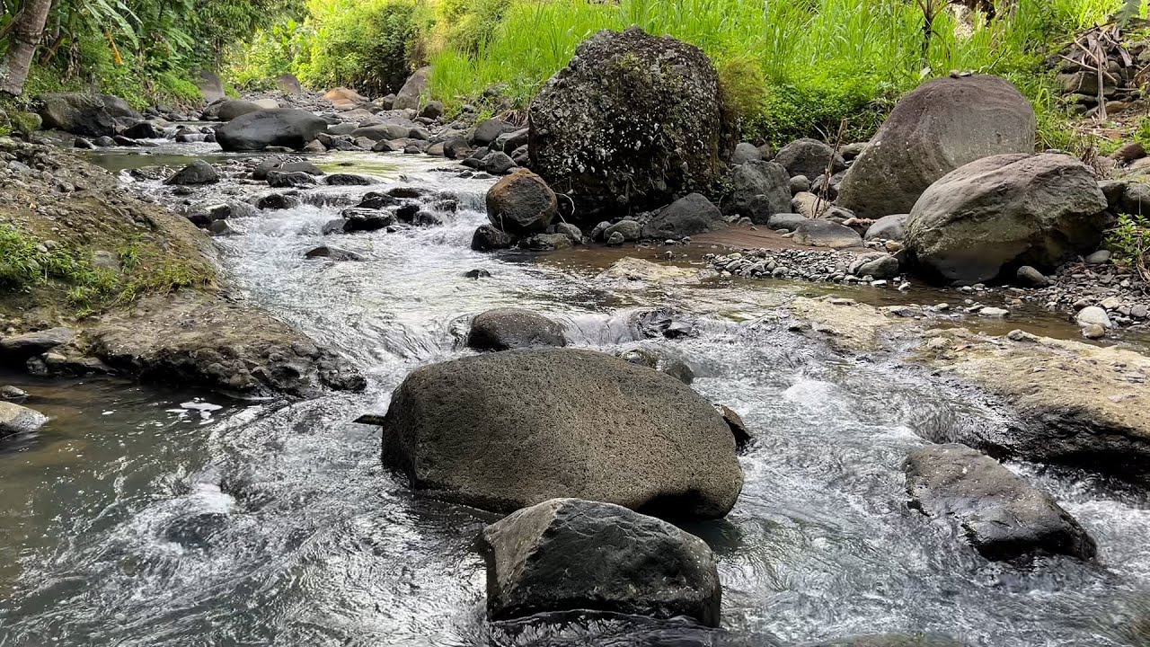 Flowing River Sounds for Sleep 🌿 Deep Calm, Stress Relief & Peaceful Ambient Noise
