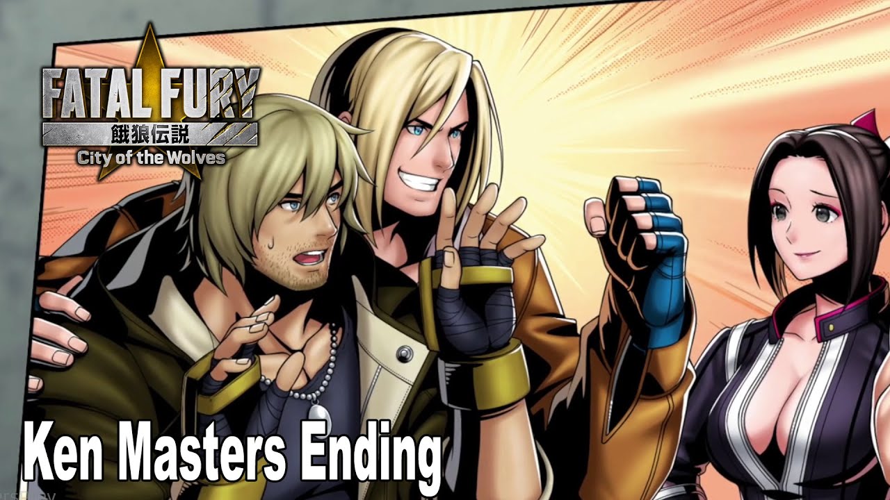 Fatal Fury City of the Wolves Ken Masters Ending 4K