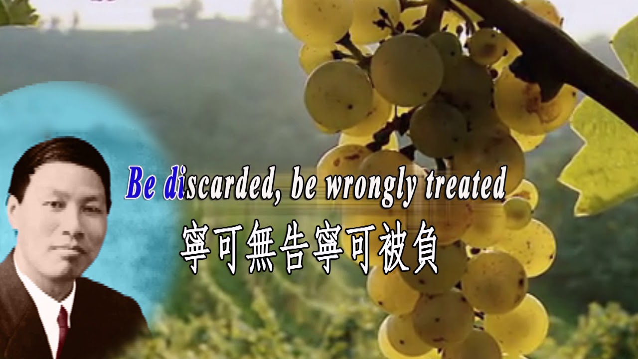 Let me Love and Not be Requited English version
