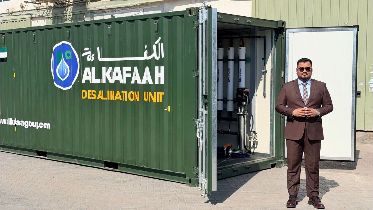 Containerized Reverse Osmosis | Pilot Testing Plant for Research | Desalination Al Kafaah Dubai UAE
