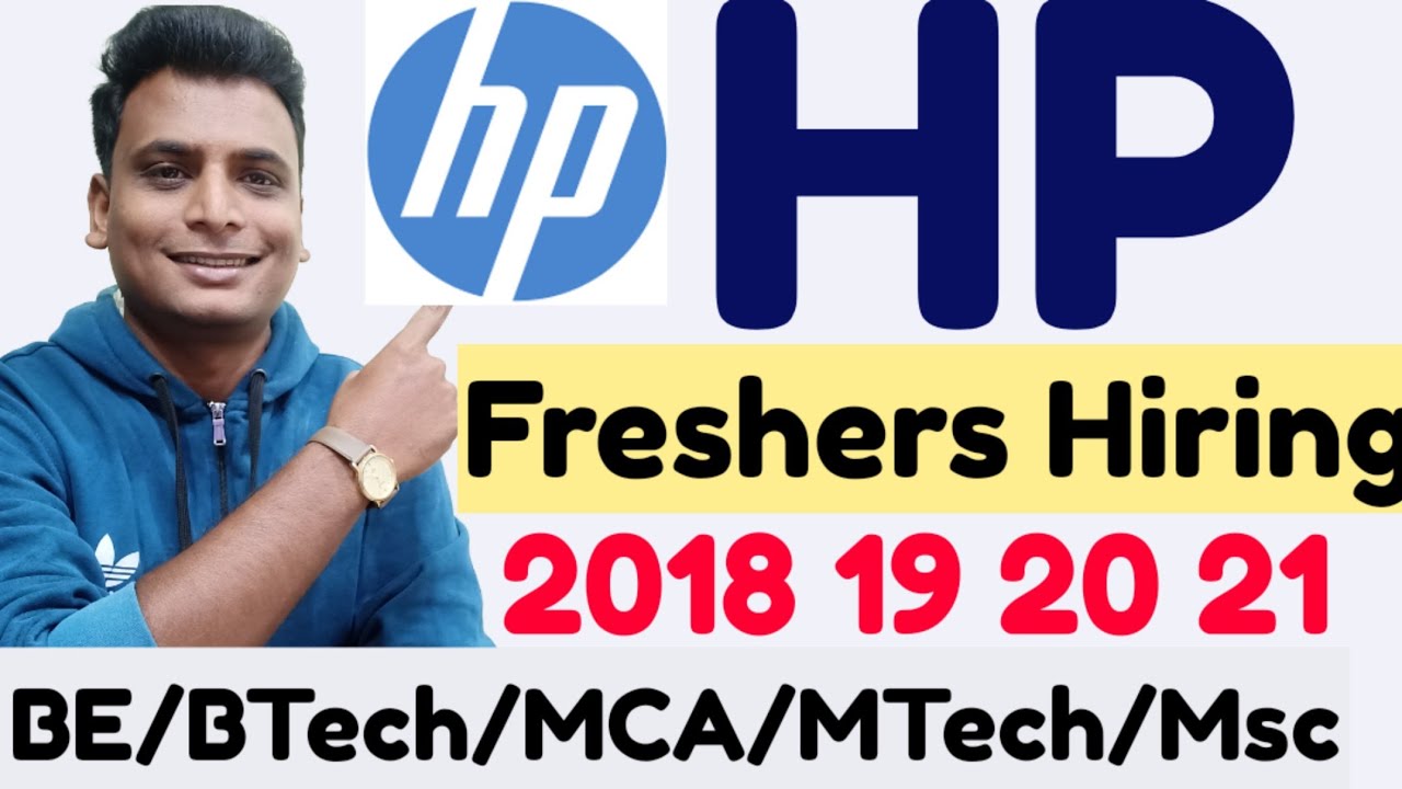 HP Freshers Hiring | Off Campus Hiring | HP off campus hiring 2018 2019 2020 2021 Batch