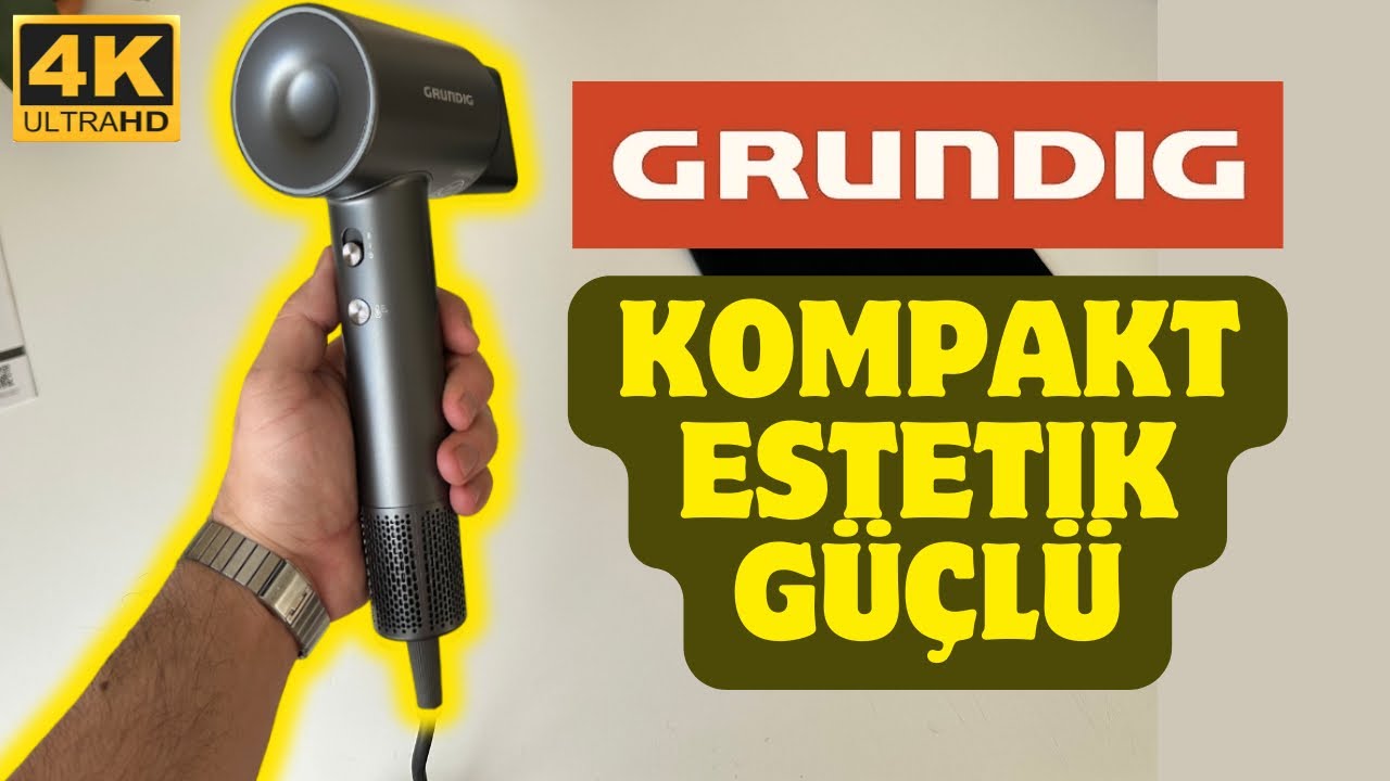Grundig HD 8460 YENİ NESİL saç kurutma makinesi - Detaylı İnceleme ve Kutu Açılışı