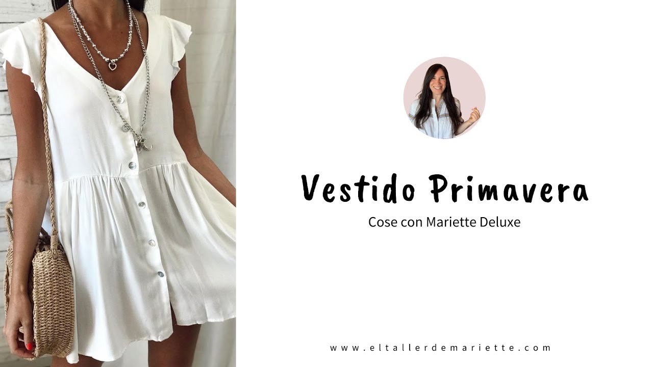 🌺 Vestido Primavera Costura paso a paso 🌺