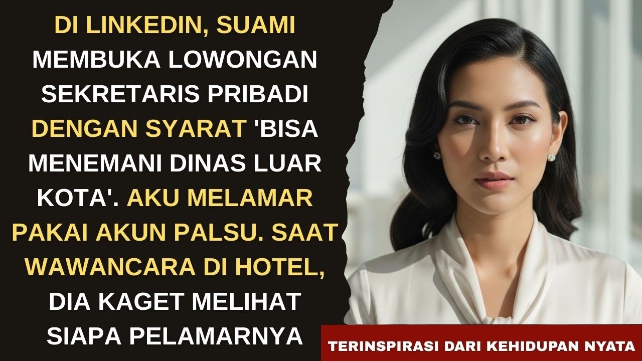 SUAMI CARI SEKRETARIS LEWAT APLIKASI UNTUK SELINGKUH, AKU MELAMAR & DITERIMA. DIA SYOK SAAT TAU AKU