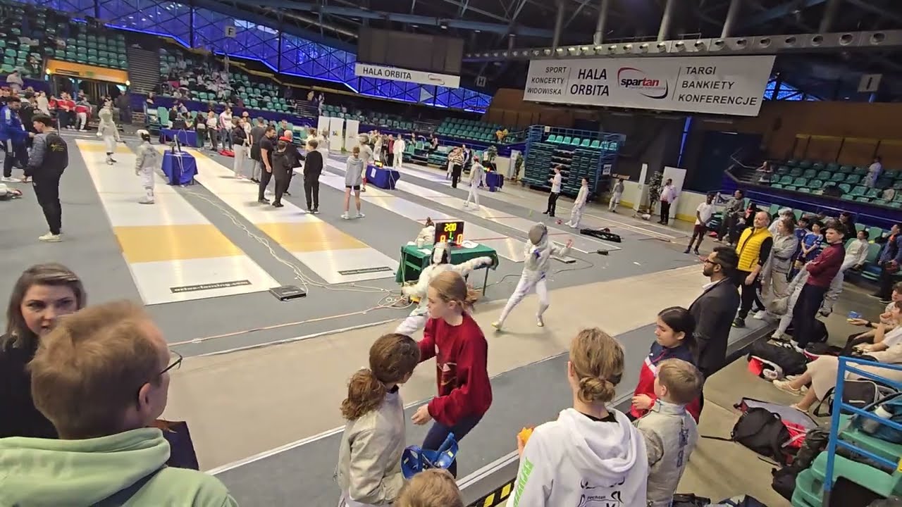 Challenge Wratislavia boys u11 sabre L32, Matthew Yeremeyev vs Vladyslav Biruk