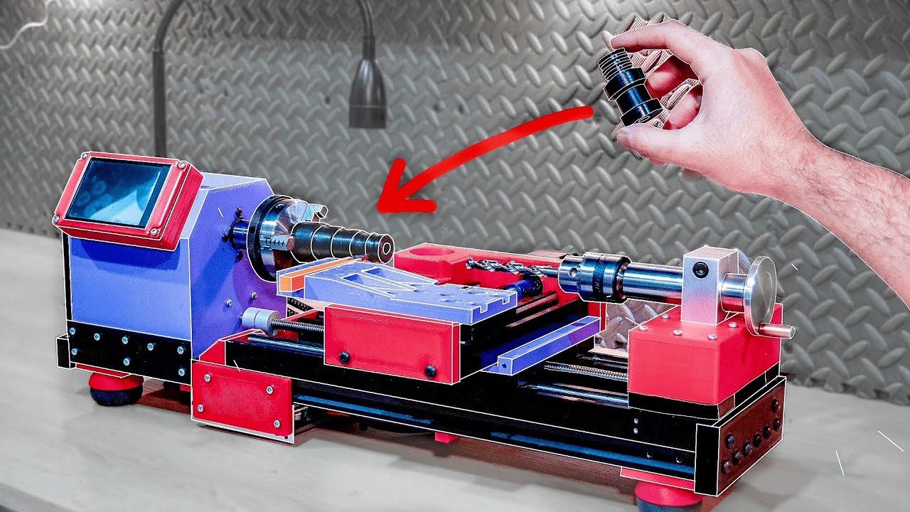 FABRIQUER UN TOUR A METAUX!!! imprimée en 3D