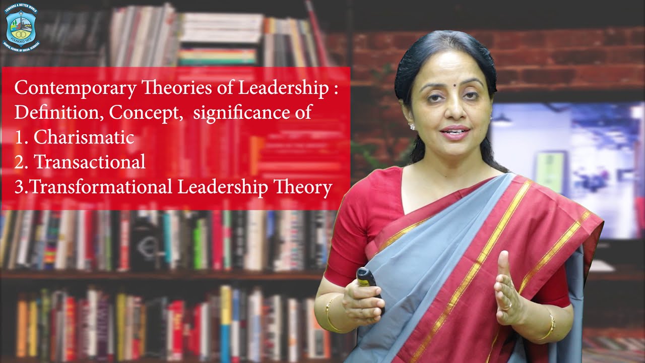 SUBJECT - Organization behavior, TOPIC - Contemporary Leadership Theories