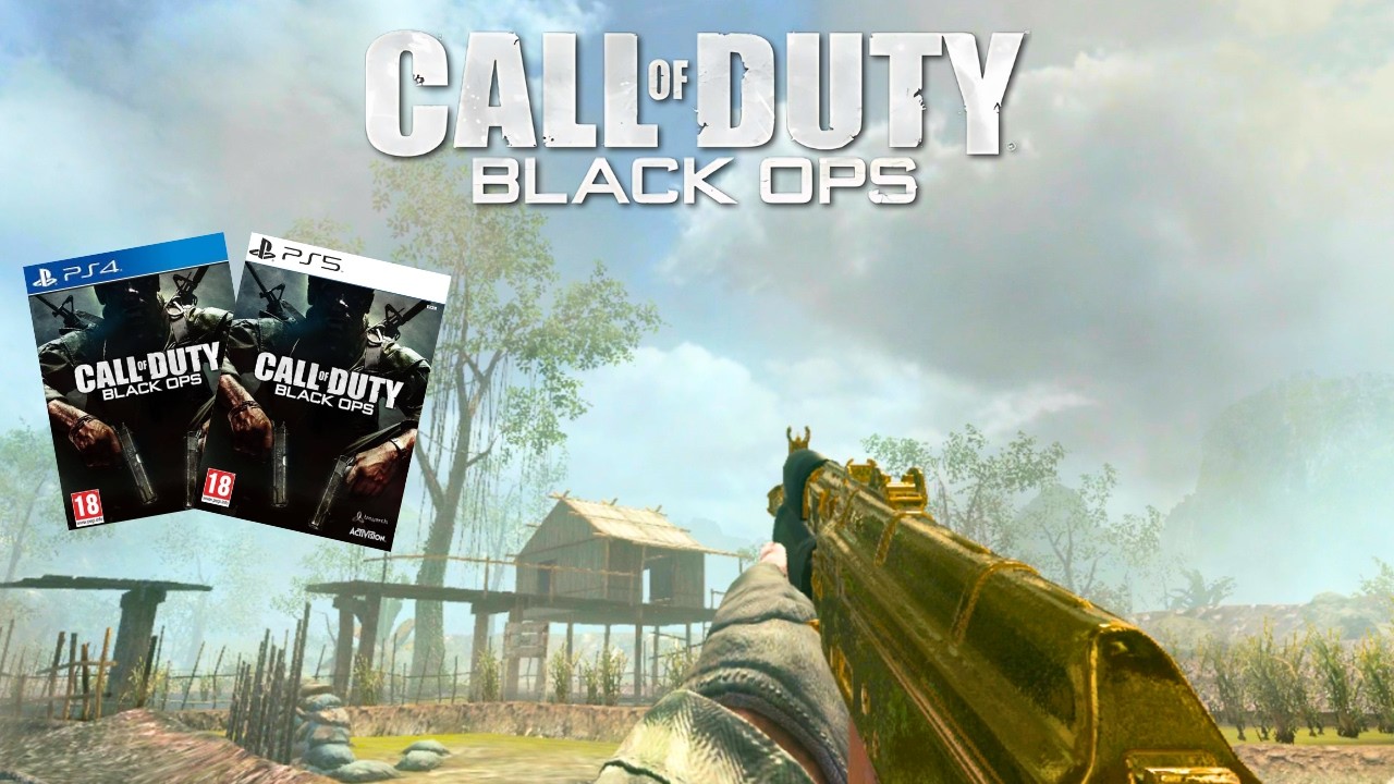 BLACK OPS 1 PS4/PS5 RELEASE?? 25 MINUTES OF BO1 MULTIPLAYER GAMEPLAY ​