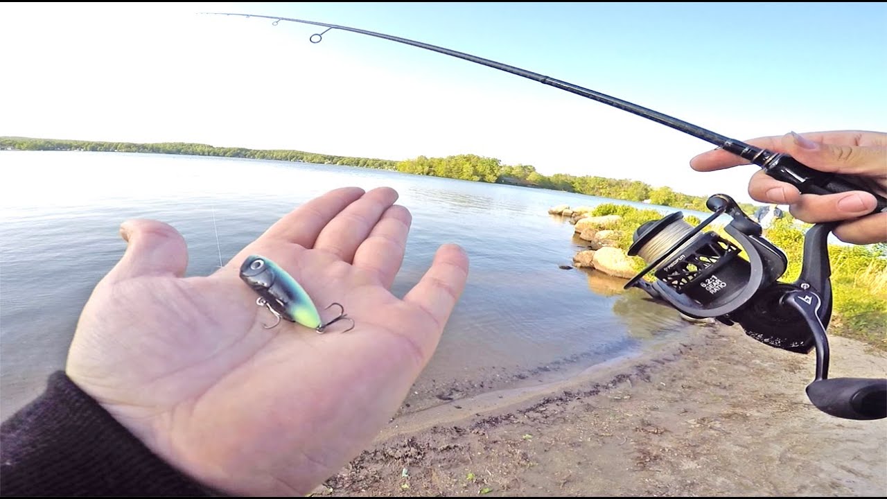 Shore Fishing A Micro Finesse Popper | Will I Catch a Fish?