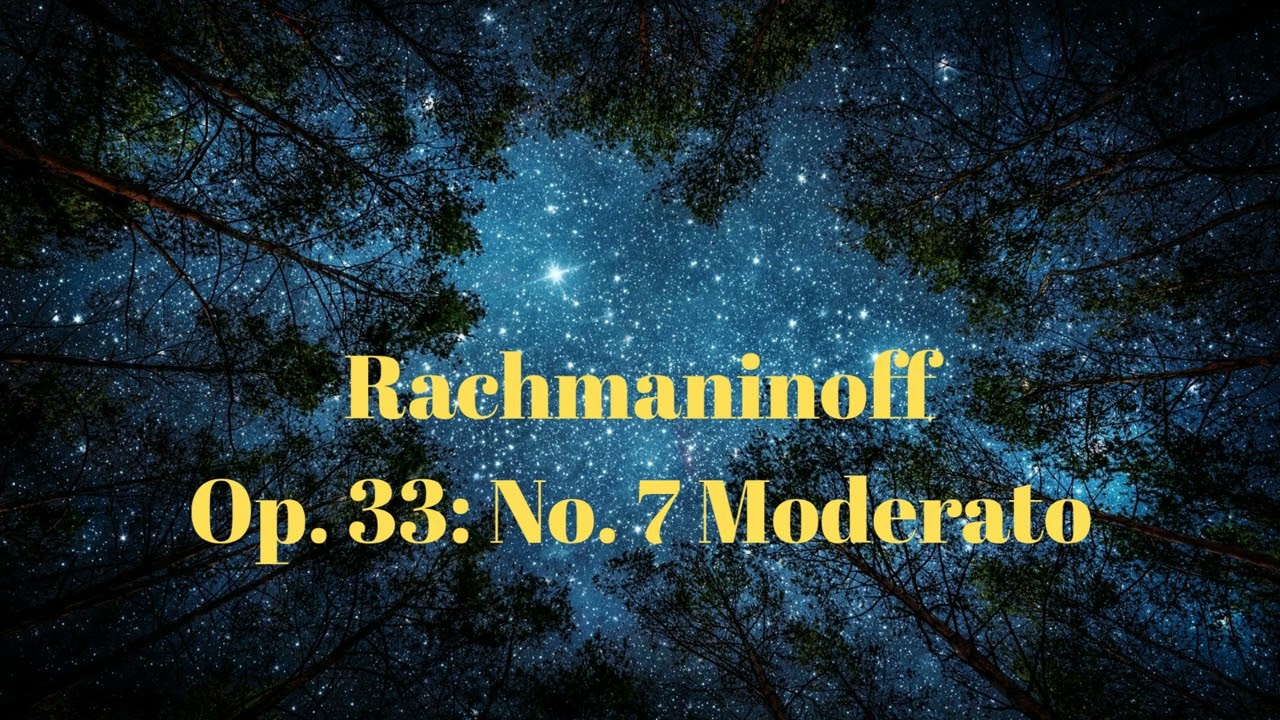 Rachmaninoff: Etude Tableaux Op. 33: No. 7