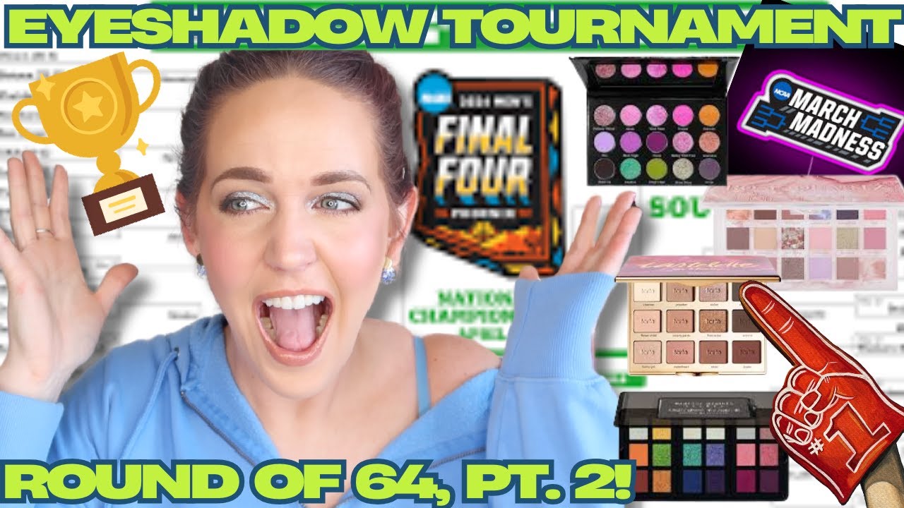 🏆🏀 MARCH Eyeshadow MADNESS 2025! 🥇 Ultimate Eyeshadow Tournament - Round of 64! Pt. 2