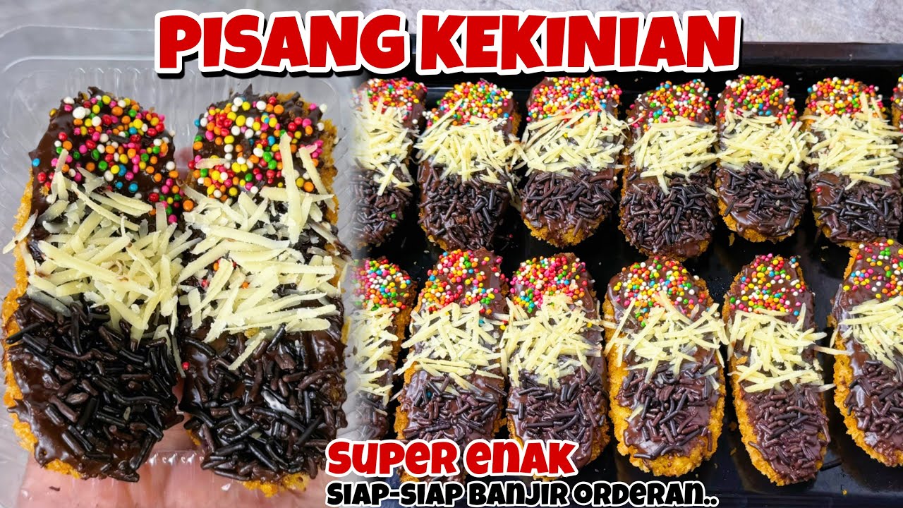 BERAWAL DARI BAHAN SEADANYA GAK NYANGKA LARIS MANIS!! PISANG KEKINIAN SUPER ENAK JUAL 1500an UNTUNG
