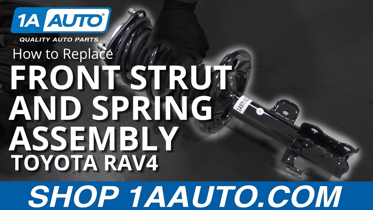 How to Replace Front Strut and Spring Assembly 09-12 Toyota RAV4