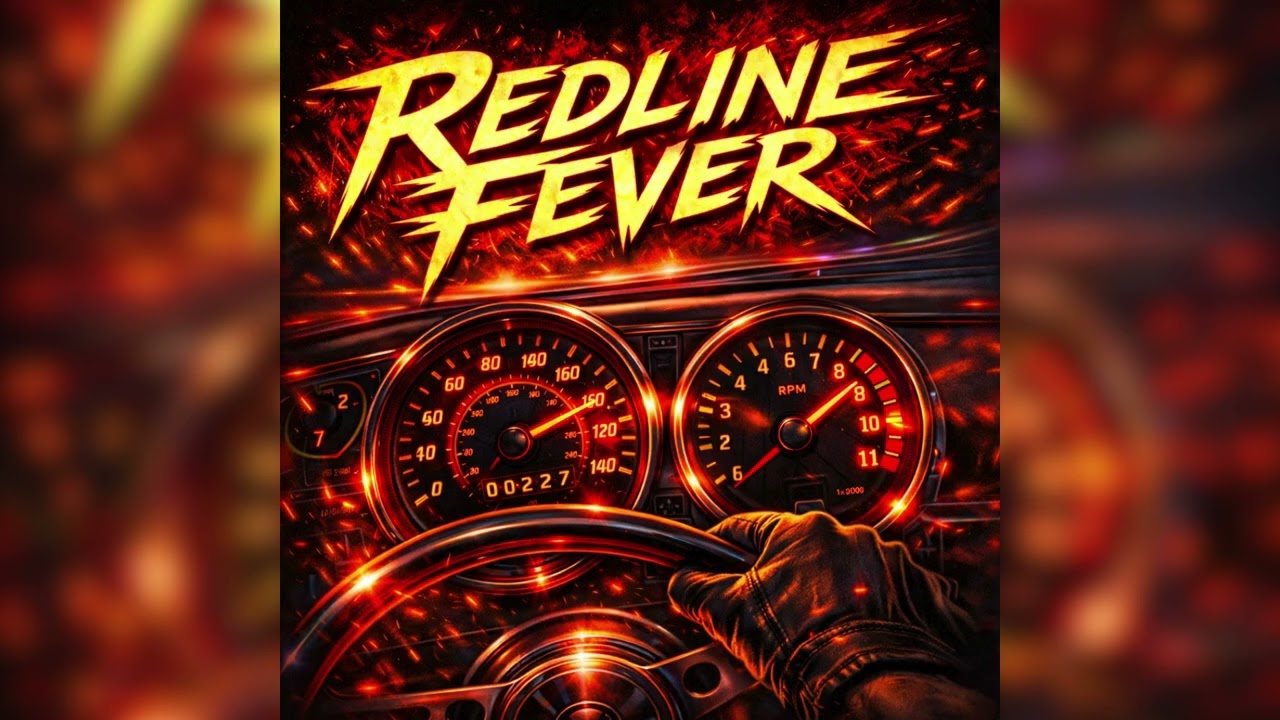 Redline Fever | 80s Metal Speed Rush (AI Song)