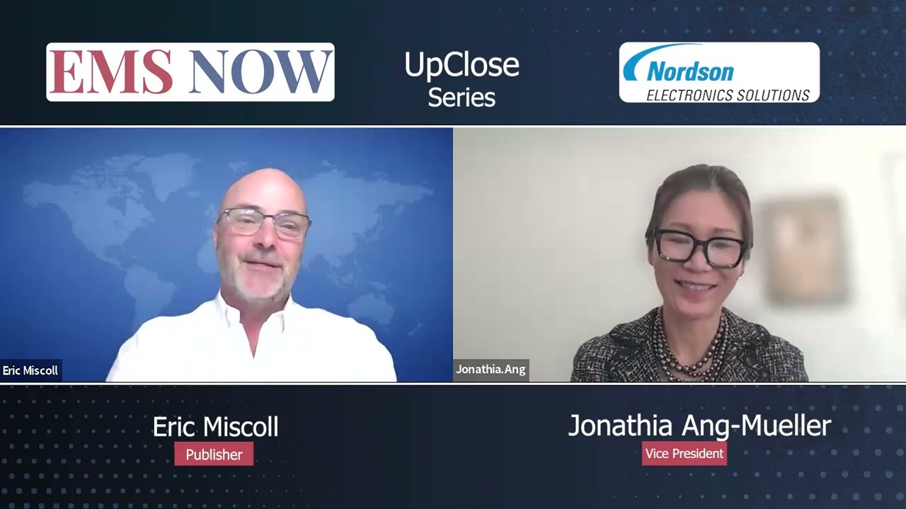 Up Close with Jonathia Ang-Mueller, Vice President, Nordson Electronic Solutions