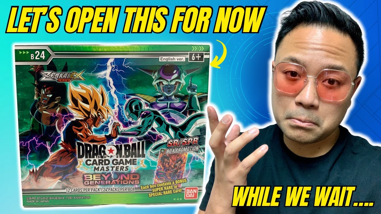 Still Waiting For My Ultimate Advent Box! For Now, Let's Open Dragon Ball Beyond Generations