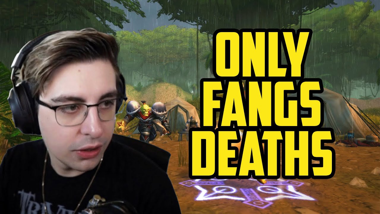 Shroud Reacts to WoW Hardcore Only Fangs Deaths and Drama