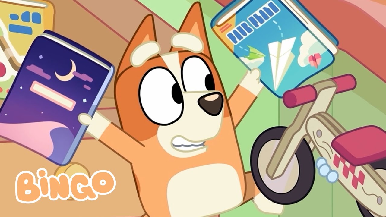 Bingo and Bluey Deliver a Letter for Mum! 💌 🧡 | Season 2 - Postman ⭐️ | Bingo - Official Channel
