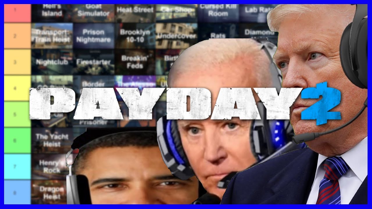 Президенты составили рейтинг своих 10 лучших ограблений в Payday 2