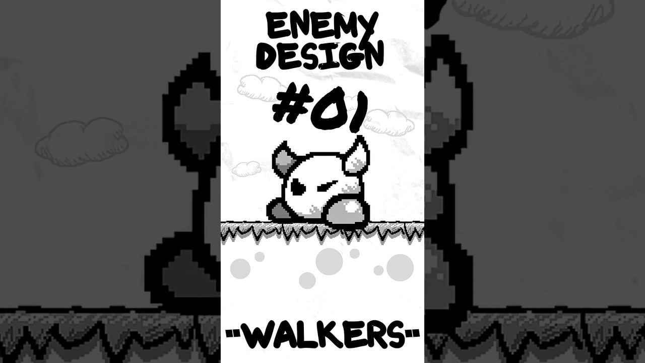 Let's Make Games: Enemy Design - Walkers #indiegamedev #gamedev