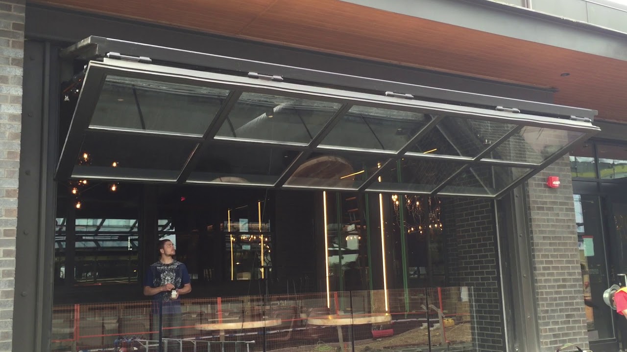 QC Installations - Hydraulic Bi-Fold Door In Action