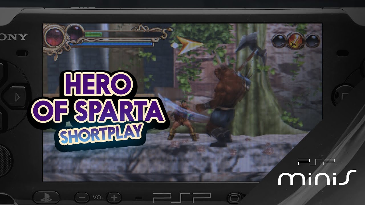 Hero of Sparta - A God of War rip-off? | 2008 | PSP Minis