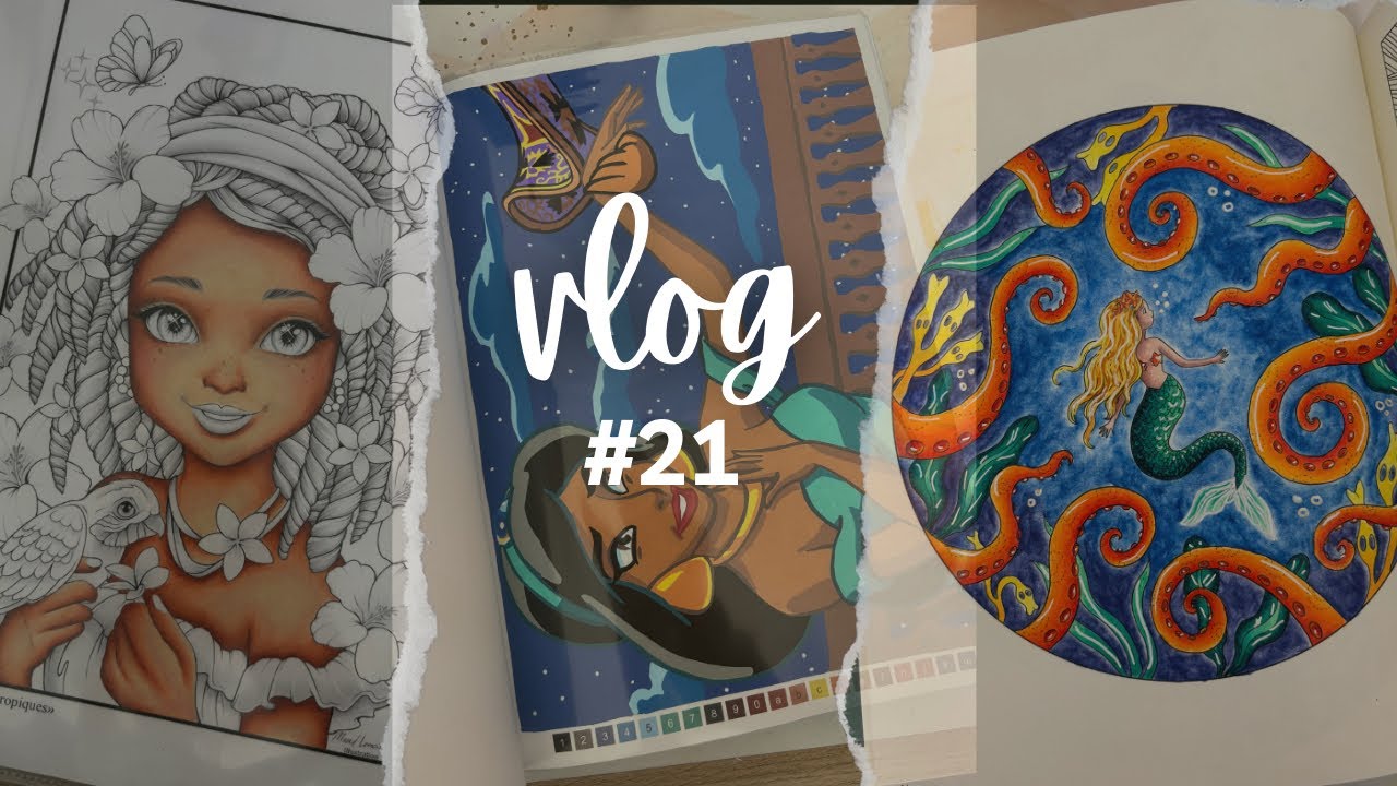 🎨 VLOG 21 - Je suis déçue de ces nouveaux crayons 🥲