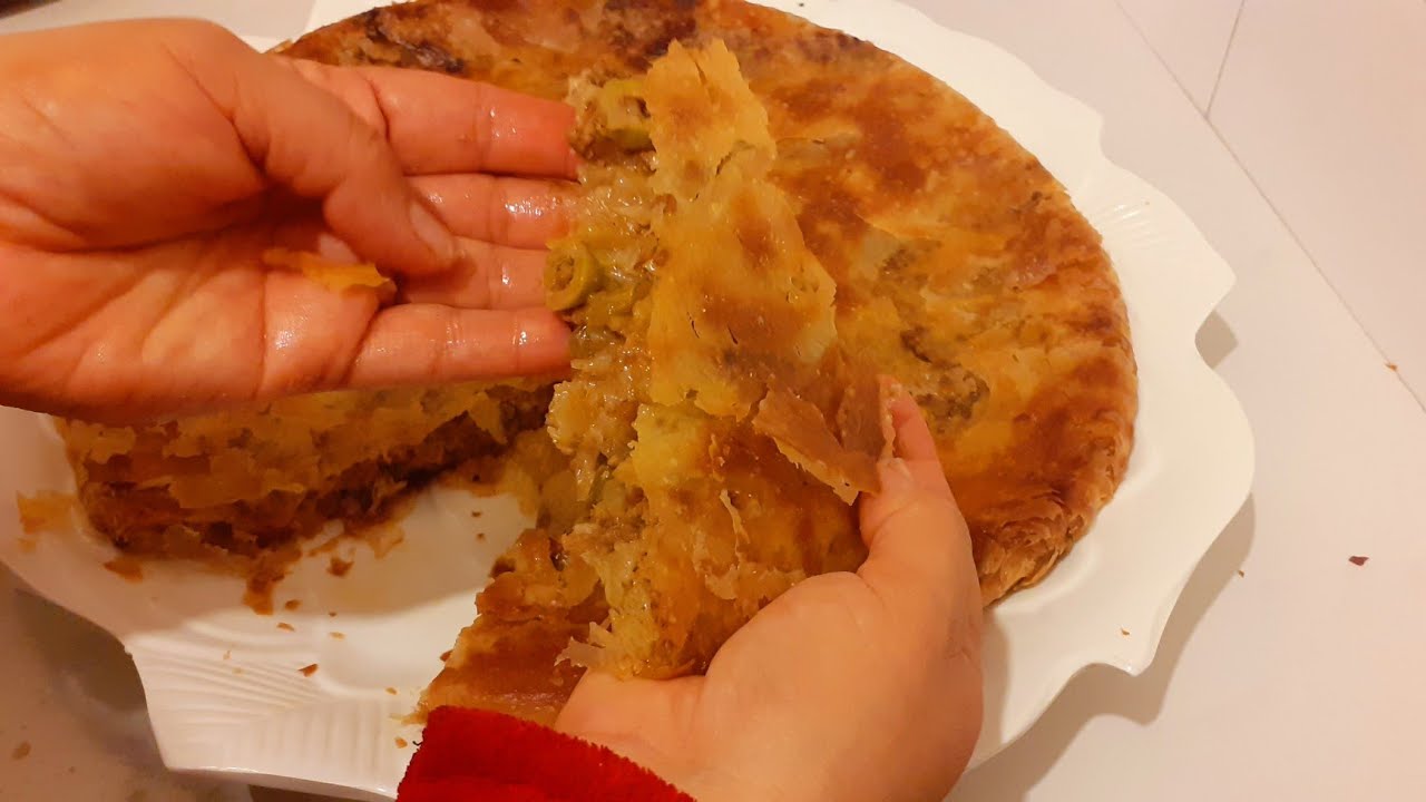 مسمنة معمرة على طريقة الفطير المشلتت 😋😋كتجي غزالة متشبعوش منها👌👌