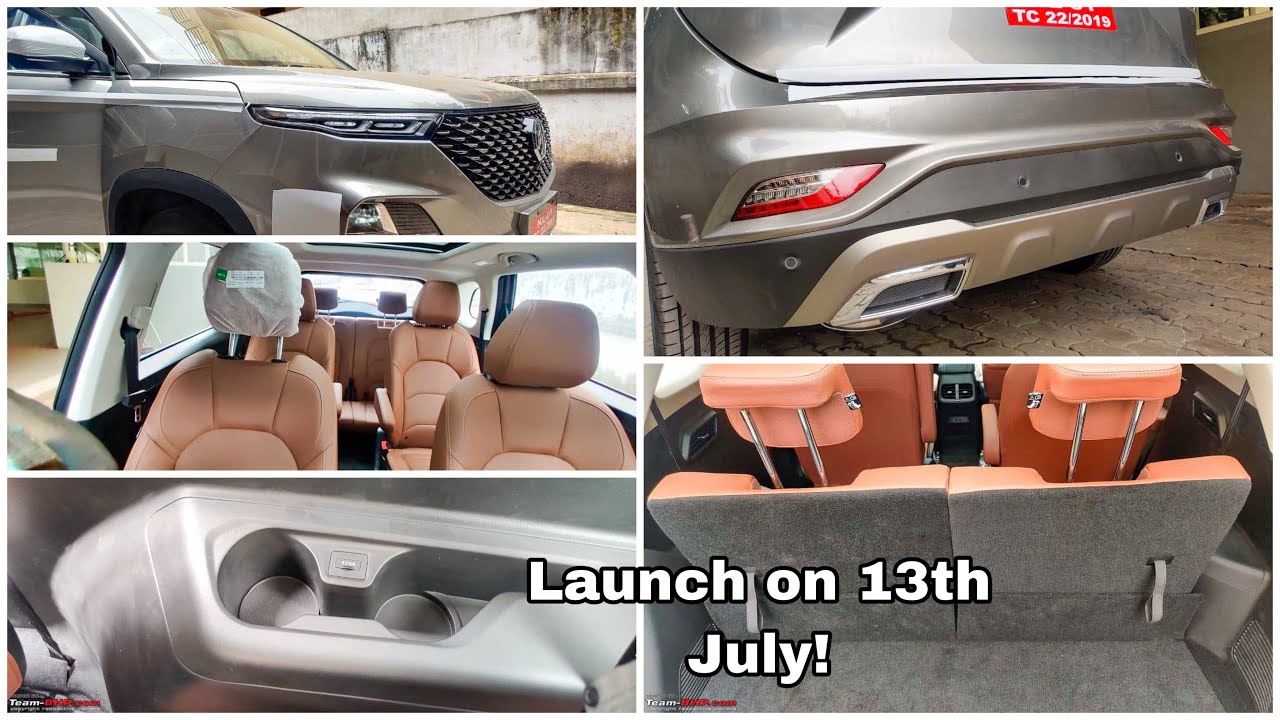 MG Hector Plus Starts Arriving At Dealership - Interior Detailed!