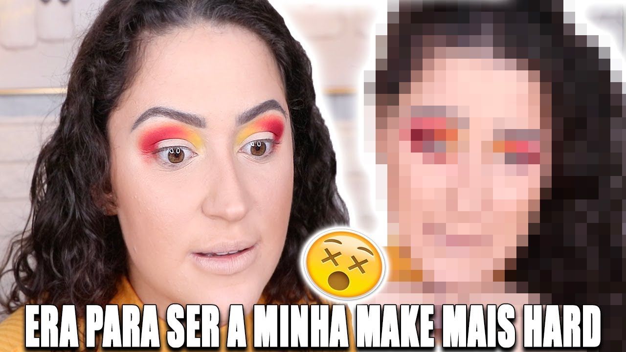 TESTEI A PALETA + FAMOSA DA GRINGA E TENTEI FAZER A MAKE MAIS PHODA DE TODAS QUE JÁ FIZ!