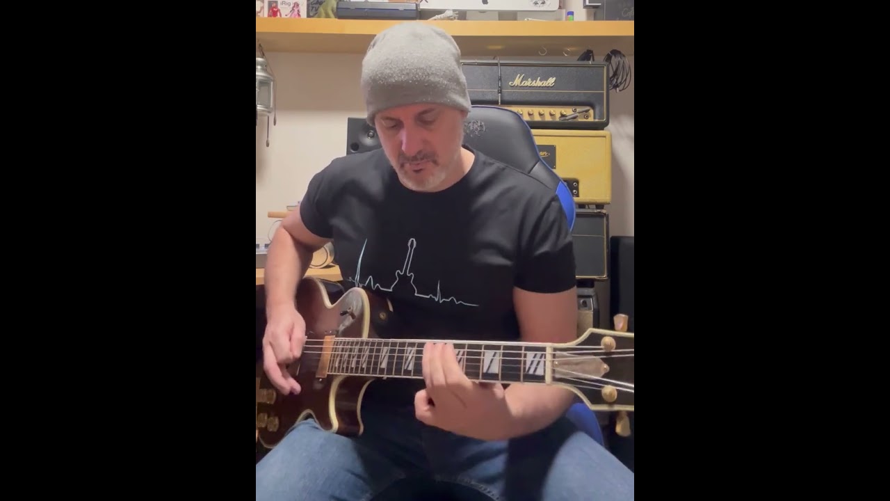 WELCOME TO THE JUNGLE. Just one guitar track. Steven, Duff, Axl and me.