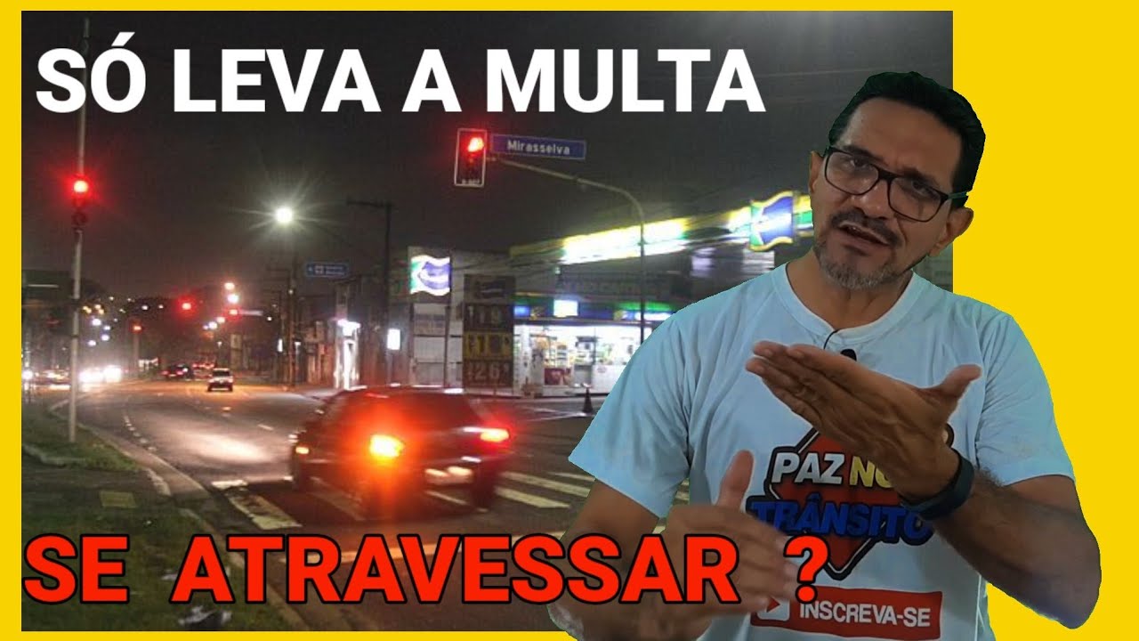 Sinal vermelho,  quando o guarda pode autuar ?