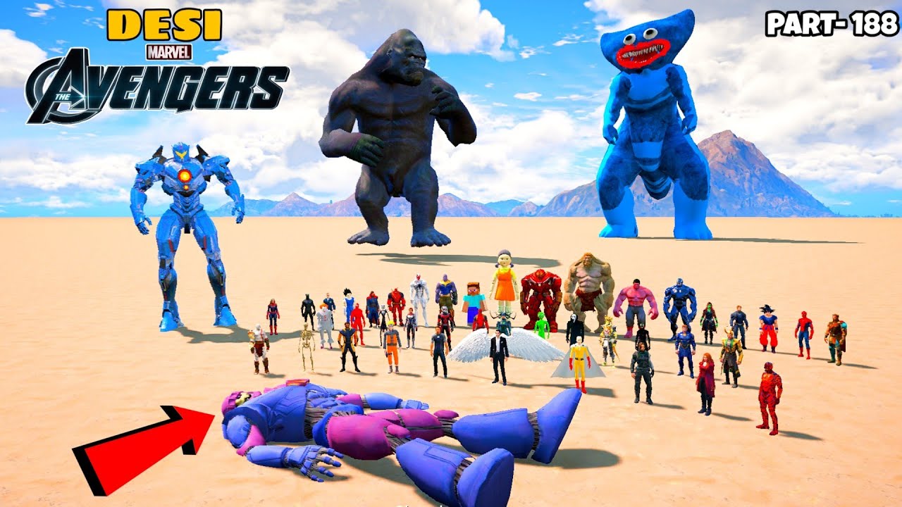 DESI Avengers Gets Cheated by Hell King DEVIL and Beats Monster in GTA 5 | DESI Avengers (Part 188)