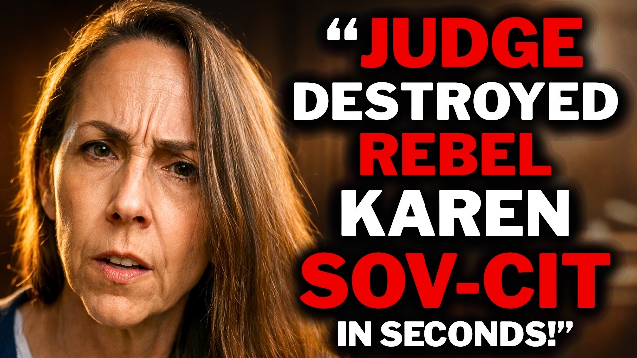 Arrogant Sovereign Citizen Threatens Appeals… Until The Judge OBLITERATES HER CLAIMS